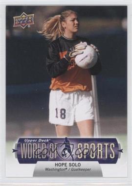2011 Upper Deck World of Sports - [Base] #266 - Hope Solo