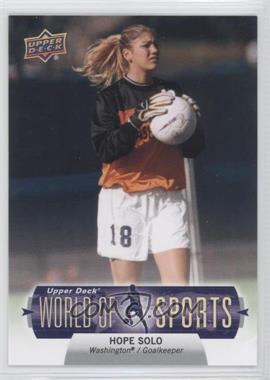 2011 Upper Deck World of Sports - [Base] #266 - Hope Solo