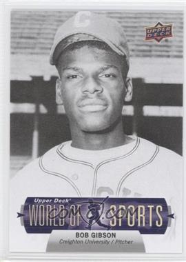 2011 Upper Deck World of Sports - [Base] #308 - Bob Gibson