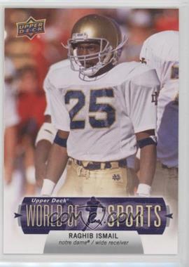 2011 Upper Deck World of Sports - [Base] #91 - Raghib Ismail