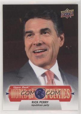 2011 Upper Deck World of Sports - World of Politics #WP-2 - Rick Perry