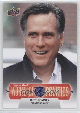 2011 Upper Deck World of Sports - World of Politics #WP-3 - Mitt Romney