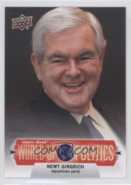 2011 Upper Deck World of Sports - World of Politics #WP-5 - Newt Gingrich