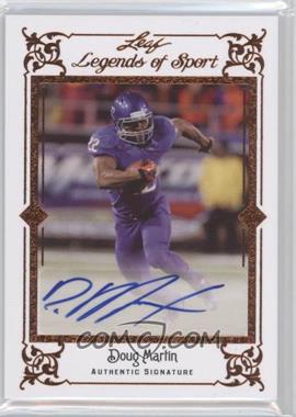 2012 Leaf Legends of Sport - Autographs - Bronze #BA-DM3 - Doug Martin