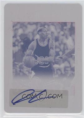 2012 Leaf Legends of Sport - Autographs - Printing Plate Black #BA-DR2 - Dennis Rodman /1