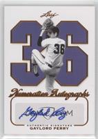 Gaylord Perry #/36