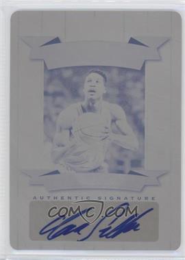 2012 Leaf Legends of Sport - Perennial All-Star Signatures - Printing Plate Black #PAS-DW1 - Dominique Wilkins /1