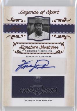 2012 Leaf Legends of Sport - Signature Swatches - Bronze #SS-FJ1 - Fergie Jenkins