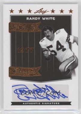 2012 Leaf Legends of Sport - We Are the Champions - Bronze #WC-RW3 - Randy White