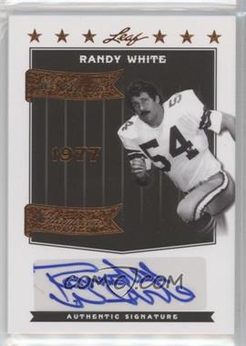 2012 Leaf Legends of Sport - We Are the Champions - Bronze #WC-RW3 - Randy White
