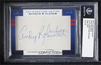 Andy Robustelli [Cut Signature] #/10