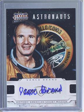 2012 Panini Americana Heroes & Legends - Astronauts - Signatures #19 - Vance Brand /99