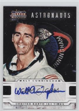 2012 Panini Americana Heroes & Legends - Astronauts - Signatures #20 - Walt Cunningham /49