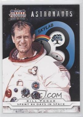 2012 Panini Americana Heroes & Legends - Astronauts #4 - Bill Pogue