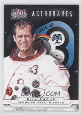 2012 Panini Americana Heroes & Legends - Astronauts #4 - Bill Pogue