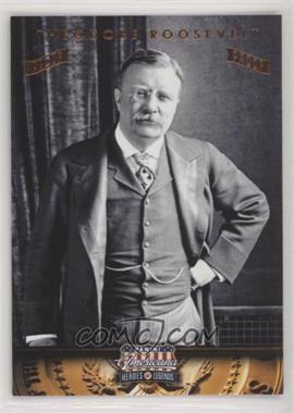 2012 Panini Americana Heroes & Legends - [Base] - Bronze Proof #26 - Theodore Roosevelt /100