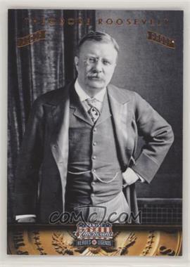 2012 Panini Americana Heroes & Legends - [Base] - Bronze Proof #26 - Theodore Roosevelt /100