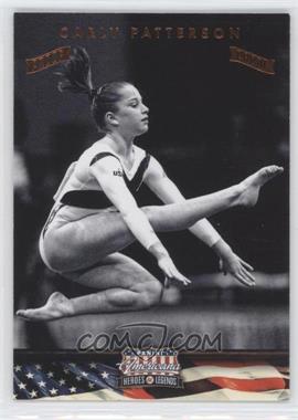 2012 Panini Americana Heroes & Legends - [Base] - Bronze Proof #70 - Carly Patterson /100