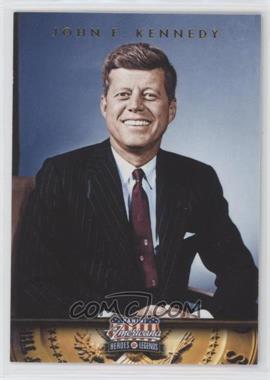 2012 Panini Americana Heroes & Legends - [Base] - Elite Color Photo #35 - John F. Kennedy /299