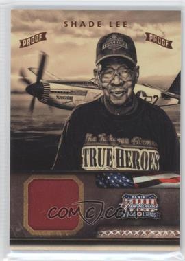 2012 Panini Americana Heroes & Legends - [Base] - Elite Materials Bronze Proof #113 - Shade Lee /99