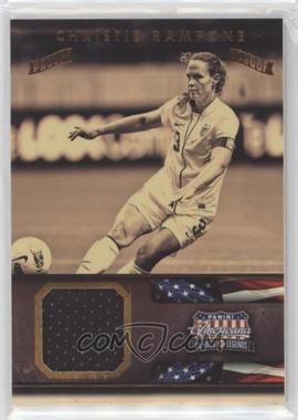 2012 Panini Americana Heroes & Legends - [Base] - Elite Materials Bronze Proof #75 - Christie Rampone /99