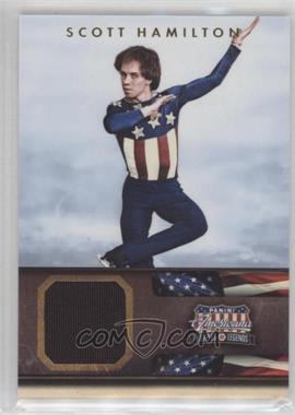 2012 Panini Americana Heroes & Legends - [Base] - Elite Materials Color Photo #112 - Scott Hamilton /299