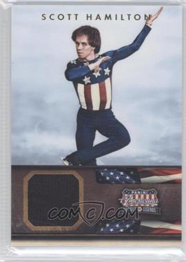 2012 Panini Americana Heroes & Legends - [Base] - Elite Materials Color Photo #112 - Scott Hamilton /299