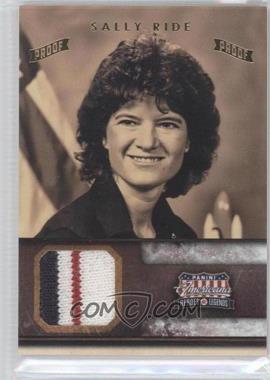 2012 Panini Americana Heroes & Legends - [Base] - Elite Materials Gold Proof #109 - Sally Ride /10