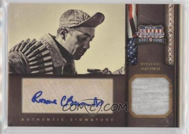 2012 Panini Americana Heroes & Legends - [Base] - Elite Materials Signatures #106 - Roscoe Brown /99