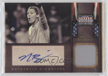 2012 Panini Americana Heroes & Legends - [Base] - Elite Materials Signatures #87 - Nicole Barnhart /99