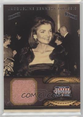 2012 Panini Americana Heroes & Legends - [Base] - Elite Materials Silver Proof #102 - Jacqueline Kennedy Onassis /25