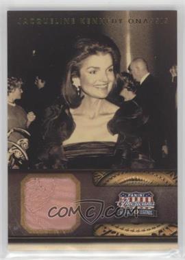 2012 Panini Americana Heroes & Legends - [Base] - Elite Materials #102 - Jacqueline Kennedy Onassis /499