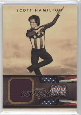 2012 Panini Americana Heroes & Legends - [Base] - Elite Materials #112 - Scott Hamilton /499