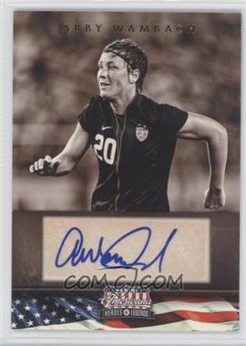 2012 Panini Americana Heroes & Legends - [Base] - Elite Signatures #45 - Abby Wambach /165