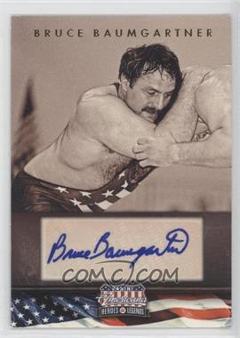 2012 Panini Americana Heroes & Legends - [Base] - Elite Signatures #65 - Bruce Baumgartner /269
