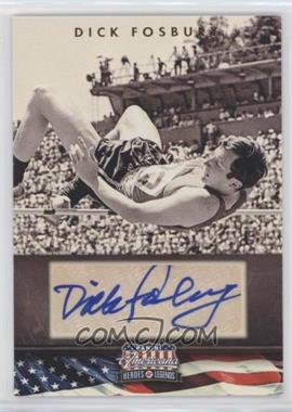 2012 Panini Americana Heroes & Legends - [Base] - Elite Signatures #81 - Dick Fosbury /398