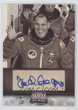 2012 Panini Americana Heroes & Legends - [Base] - Elite Signatures #90 - Fred Gregory /29