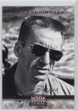 2012 Panini Americana Heroes & Legends - [Base] - Gold Proof #124 - Walt Cunningham /10