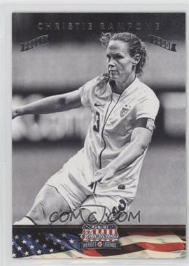 2012 Panini Americana Heroes & Legends - [Base] - Silver Proof #75 - Christie Rampone /50