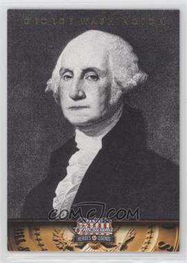 2012 Panini Americana Heroes & Legends - [Base] #1 - George Washington