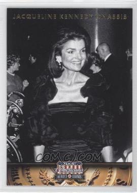 2012 Panini Americana Heroes & Legends - [Base] #102 - Jacqueline Kennedy Onassis