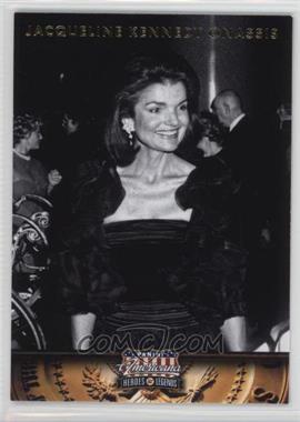 2012 Panini Americana Heroes & Legends - [Base] #102 - Jacqueline Kennedy Onassis