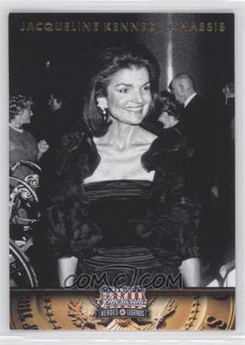 2012 Panini Americana Heroes & Legends - [Base] #102 - Jacqueline Kennedy Onassis