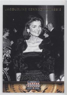 2012 Panini Americana Heroes & Legends - [Base] #102 - Jacqueline Kennedy Onassis