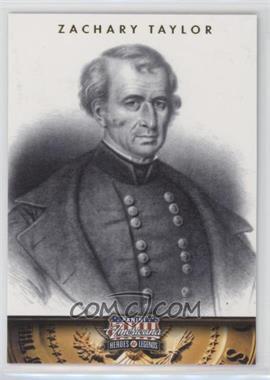 2012 Panini Americana Heroes & Legends - [Base] #12 - Zachary Taylor