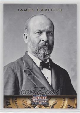 2012 Panini Americana Heroes & Legends - [Base] #20 - James Garfield