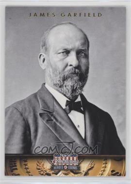 2012 Panini Americana Heroes & Legends - [Base] #20 - James Garfield