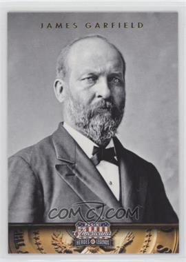 2012 Panini Americana Heroes & Legends - [Base] #20 - James Garfield