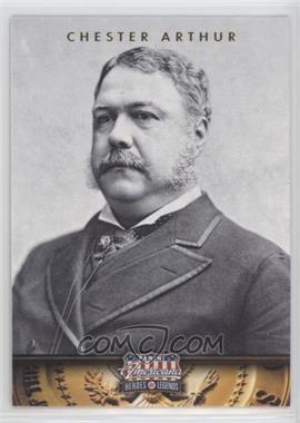 2012 Panini Americana Heroes & Legends - [Base] #21 - Chester Arthur