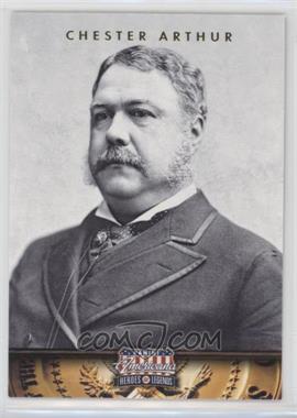 2012 Panini Americana Heroes & Legends - [Base] #21 - Chester Arthur